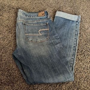 AE Distressed Skinny Jeans